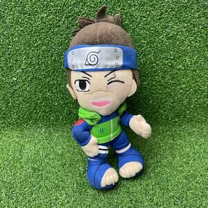 Vintage 2006 Banpresto Naruto Iruka Plush Doll Anime Japan Prize Toy